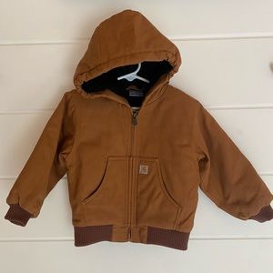 CARHARTT TODDLER HOODED INSULATED ACTIVE JAC